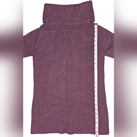 Talbots Womens Burgundy Wine Cashmere Cowlneck Sweater Size Small - Picture 12 of 13